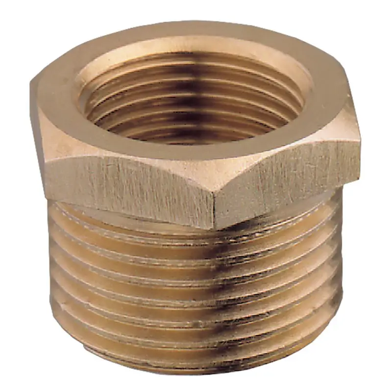Nipless Ridotto M-F in Ottone Guidi 3' a 2' - Accessorio per Impianti Nautici in Ottone di Alta Qualità Solo Oggi