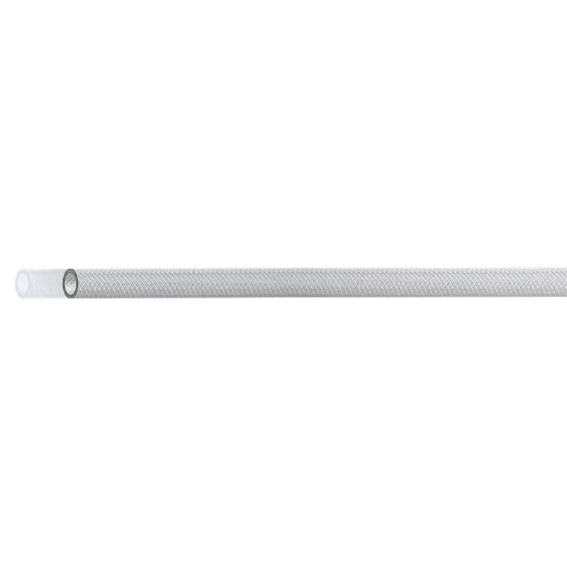 Tubo Retinato Flessibile in PVC Plastificato - Rotolo da 10 metri per Aria Compressa e Liquidi Alimentari, Resistente da -10°C a +60°C, Pressione di Esercizio 10 Bar Offerta Del Giorno