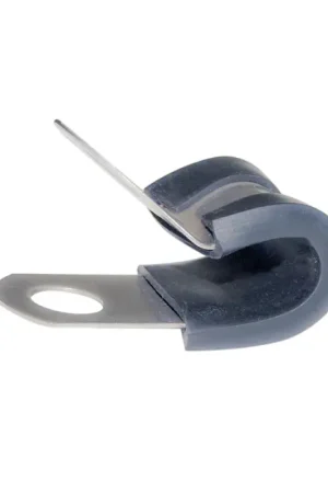 Professionale Fascetta Inox-Gomma 16mm - Supporto per Tubi e Cavi Elettrici (AISI 304)