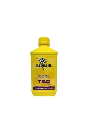 Olio Lubrificante T&D Gear Oil 80W-90 - Massima Protezione e Efficienza per Ingranaggi Nautici con Formula Bardahl Polar Plus Compra Online