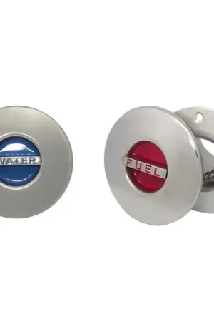 Tappo Imbarco in Acciaio Inox Lucidato a Specchio - Design a Filo con Viti Cieche Nascoste - Diametro 88mm Promozione Esclusiva