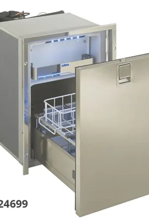 Economico Frigorifero Drawer Inox Indel Marine - Frigo a Cassetto Scorrevole Salva Spazio con Raffreddamento Fino a 5° in Condizioni di 25°