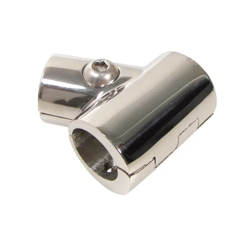 Raccordo a Tee Inclinato Apribile in Acciaio Inossidabile AISI 316 Lucidato a Specchio - Raccordi Microfusi per Nautica Acquista Ora
