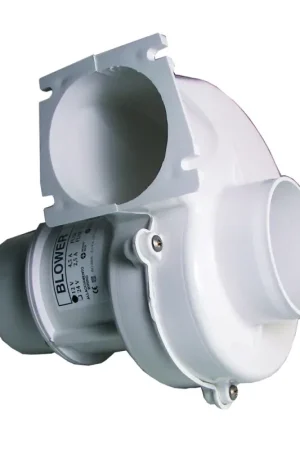 Aspiratore Centrifugo Matromarine 750 mc/h in ABS Bianco per Ventilazione e Aspirazione Locali Motore - Omologato RINA e Conforme ISO 8846, Fissaggio a Parete Nuova Collezione