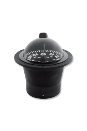 Compasso Nautico High-Speed White Star BW1 - Ø 5' (130 mm) con Sospensione Cardanica e Illuminazione 24V, Installazione ad Incasso Orizzontale Offerta Lampo