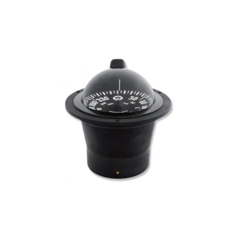 Compasso Nautico High-Speed White Star BW1 - Ø 5' (130 mm) con Sospensione Cardanica e Illuminazione 24V, Installazione ad Incasso Orizzontale Offerta Lampo