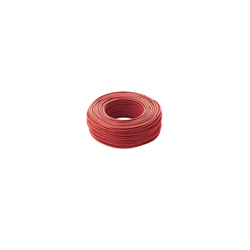 Esclusivo Cordicella Rossa Isolata in PVC S17 - Cavo Unipolare Flessibile e Resistente per Basse Tensioni 450/750V - Certificato CEI e Normative di Sicurezza per Nautica