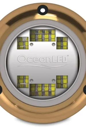 Prezzo Conveniente Luce Subacquea a LED Sport Oceanled - 9840 Lumen, Design Compatto, Impermeabile IP68, Ideale per Pesca e Crociera, Installazione Sotto la Linea di Galleggiamento