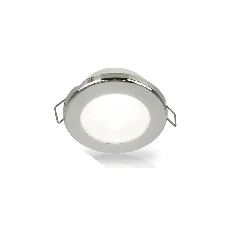 Faretto Euroled 75Hella Marine - Faretti LED Stagni IP67 per Installazioni Nautiche e Indoor, 3W, 190 Lumen Dimmerabili, Cassa Antiurto Resistente ai UV con Cavo Marino da 12 cm Popolare