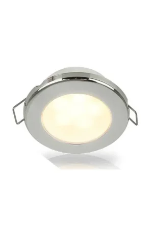 Offerta Del Giorno Faretto Euroled 75 Luce Calda - Faretti a LED Stagni IP67 per Nautica e Installazioni Esterne/Interne, 3W, 190 Lumen, Cassa Antimurto Resistente UV con Cavo Marino da 12 cm