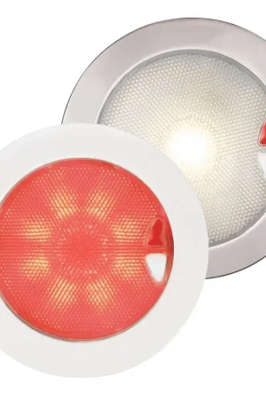 Prezzo Basso Faretto Euroled 150 Due Colori Touch - Faretti a LED Ultra Resistenti per Installazioni Nautiche e Interne - Consumo Energetico 4W - Installazione ad Incasso - Hella Marine