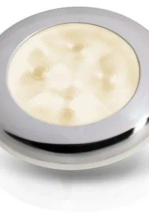 Luce di Cortesia LED Bianco Caldo - Faretti Stagni IP67 in Acciaio Inox 316 per Nautica e Installazioni Outdoor - Consumo 0,5W, Dimmerabili, Cavo Marino 12 cm - Illuminazione di Qualità per Barche e Spazi Esterni Offerta Limitata