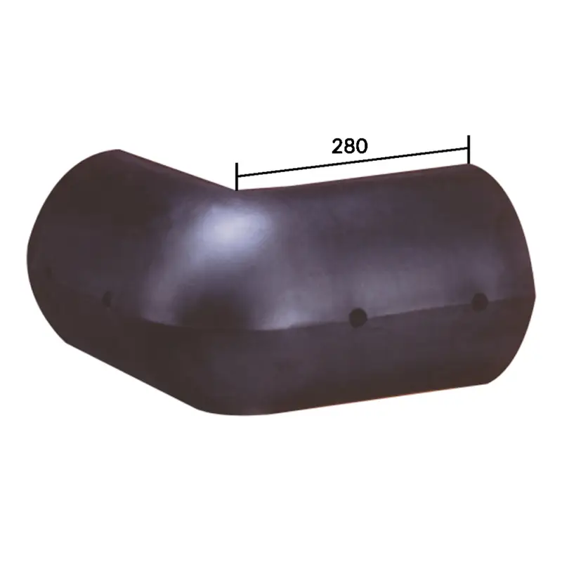 Più Venduto Parabordo angolo nero