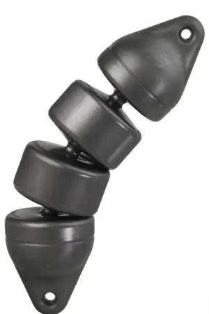 Parabordo rib nero Ø cm.12x48 Must-Have