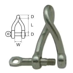 Grillo Torto in Acciaio Inox AISI 316 Quantità Limitata
