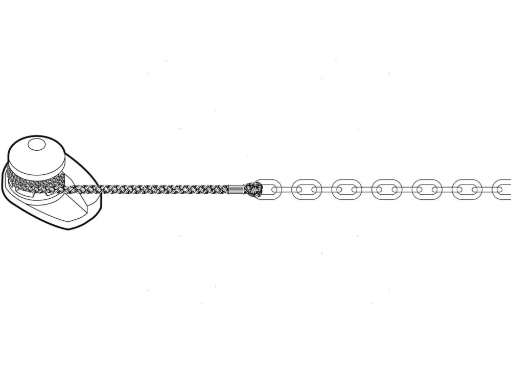 Subito Disponibile Cima 12.6x40m + catena 6x10m