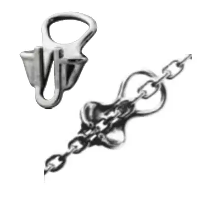 Nuovo Arrivo Ferma Catena da Ancoraggio Chain Lock in Acciaio Inox