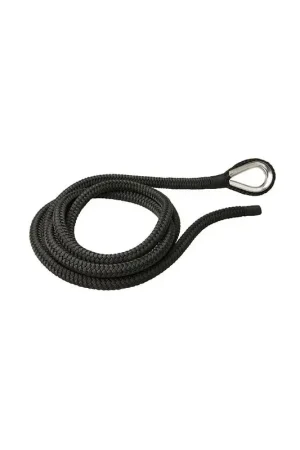 Consegna Rapida Treccia Mooring Custom Dock Line Nera con Redancia