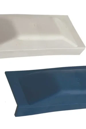 Reso Gratuito Piastra straight majoni 250mm bianca