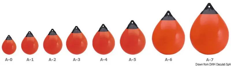Gavitello Polyform A0 Bianco Spedizione Espresso