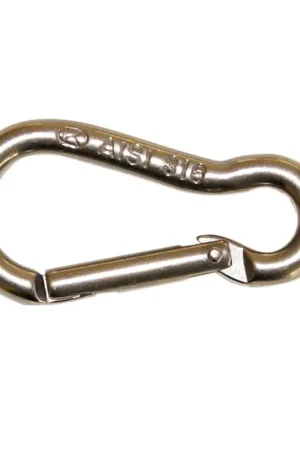 Vendita Finale Moschettone inox Ø mm.5x50