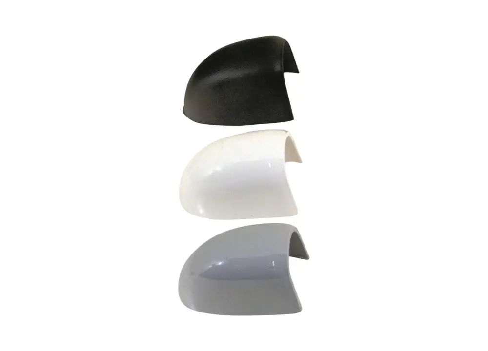 Terminale in PVC per Profilo Radial H40 Grigio Nuova Collezione