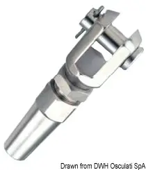 Promozione Terminale a Forcella in Acciaio Inox Ø 3 mm