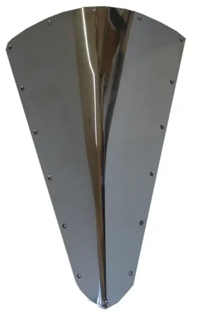 Scudo di prua inox 316 dim. 335 x h515 mm Quantità Limitata