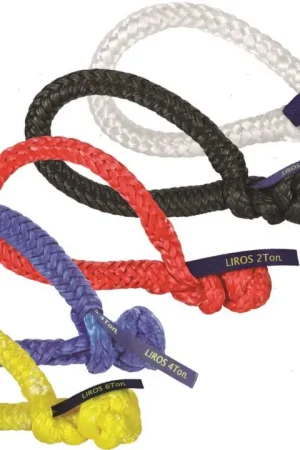Grillo in Dyneema SK78 Liros Soft Shackles Bianco 6mm 1000kg Quantità Limitata
