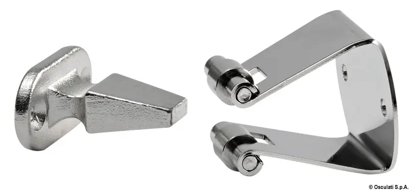 Fermaporte con Rullini di Ritegno in Acciaio Inox 34x20 mm Ordina Subito