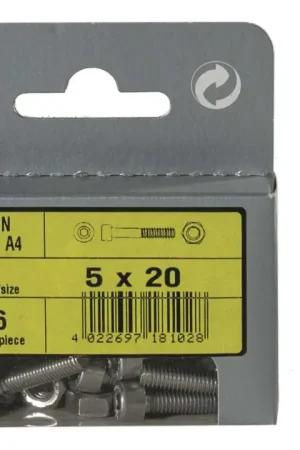 Must-Have Viti t.cil.cava-es din912+d a4 m5x40 6pz