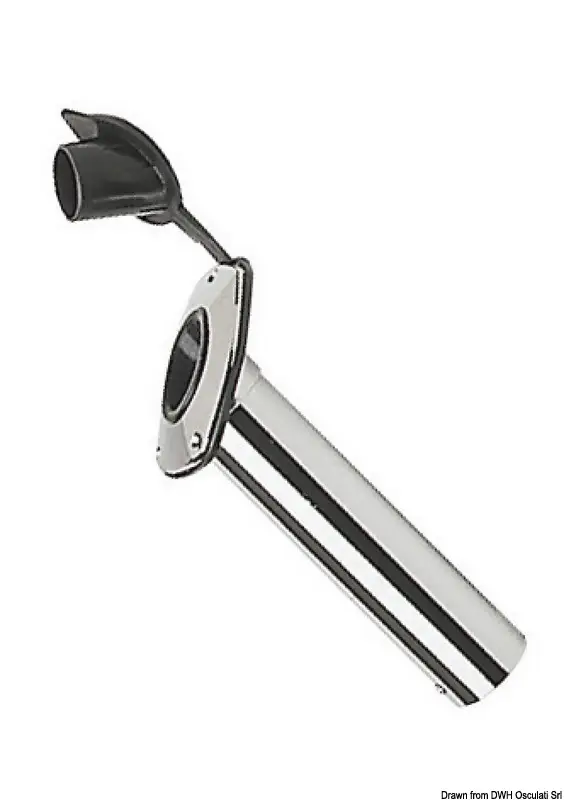 Portacanne ad Incasso in Ottone Cromato 42 mm Prezzo Conveniente
