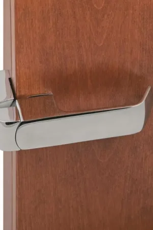 Maniglia Serratura a Rotazione Angolata in Ottone Cromato 157mm Prezzo Di Fabbrica