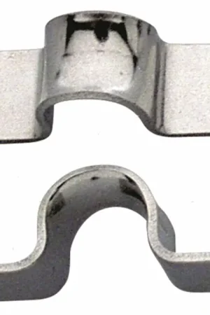 Ponticello Stampato L in Acciaio Inox 45mm Non Perdere