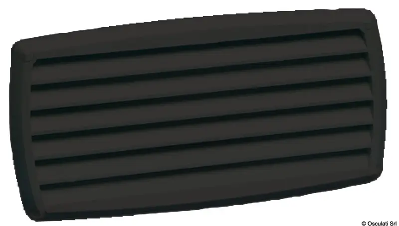 Presa d’aria in ABS Nera 201 x 101 mm Soddisfatti O Rimborsati