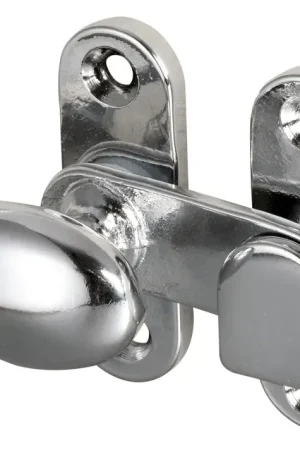 Prezzo Scontato Fermaporte a Tavella in Ottone Cromato 52x33 mm