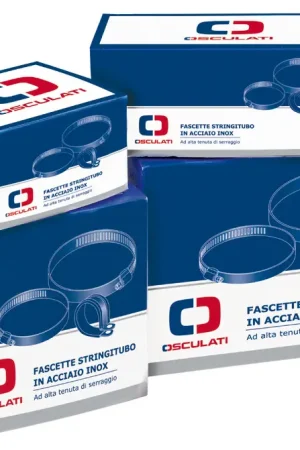 Sconto Fascette inox 12 x 40-60 mm