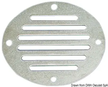 Direttamente Dal Produttore Presa Aria in Acciaio Inox Circolare 83 mm