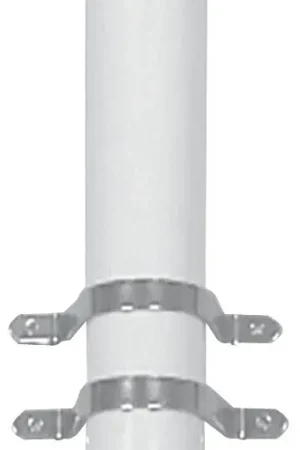 Portacanne a Parete Fisso Bianco 41 mm Spedito Oggi