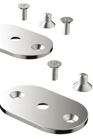 Occasione Kit Piastrine per Fissaggio con Viti Autofilettanti