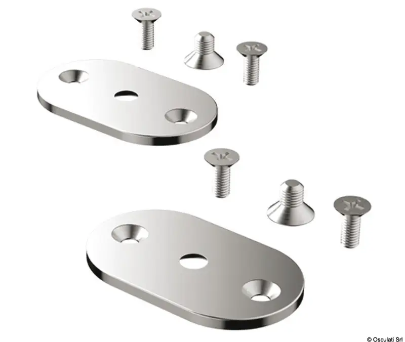 Occasione Kit Piastrine per Fissaggio con Viti Autofilettanti