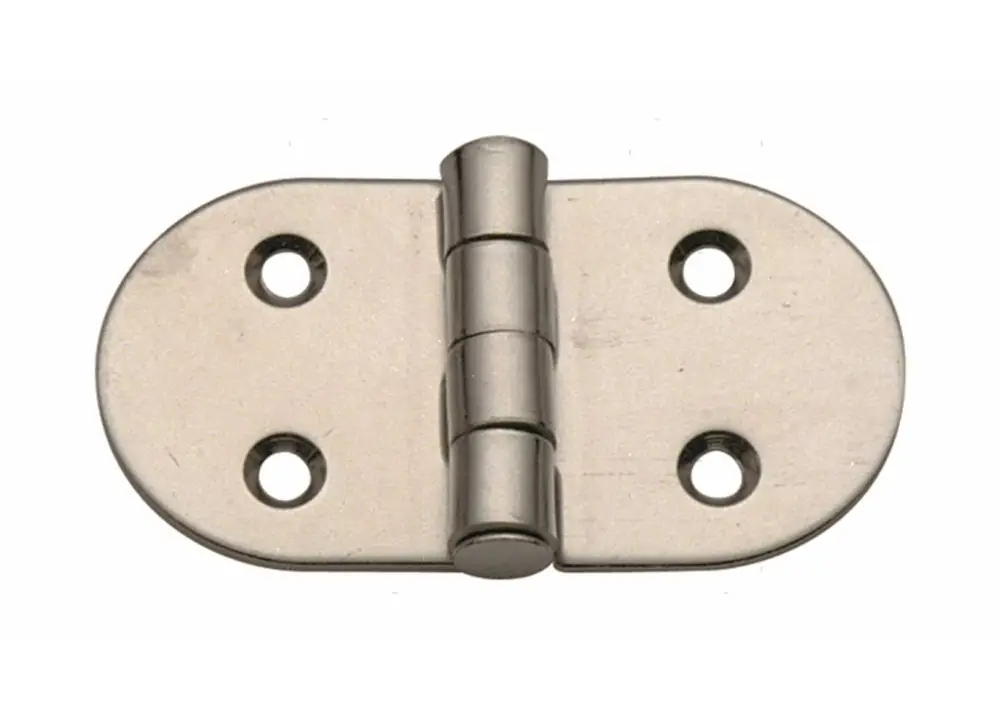 Cerniera Biscotto Standard in Acciaio Inox 39x74mm Nuova Collezione