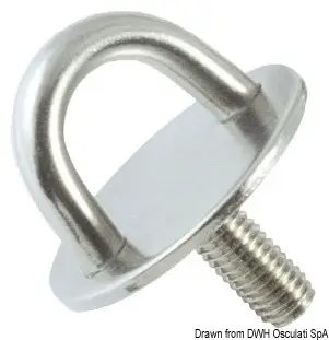 Promozione Esclusiva Piastrina con prigioniero 6 mm