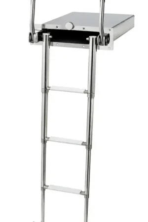 Nuova Collezione Scaletta a scomparsa per plancetta 4 gradini EasyUp