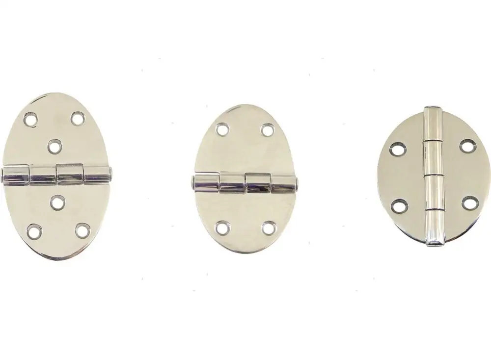 Più Venduto Cerniera Oval Extra Inox Excenter 84x56mm