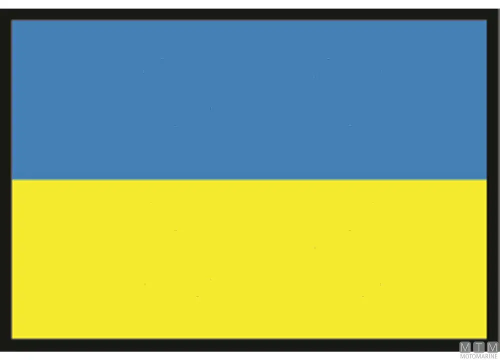 Bandiera ucraina 50x75cm Non Perdere