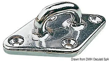 Promozione Esclusiva Golfare inox 4 fori 65 mm