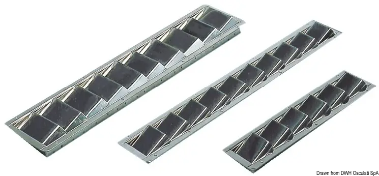 Presa Aria Laterale in Acciaio Inox 525 x 112 mm Compra Oggi Stesso