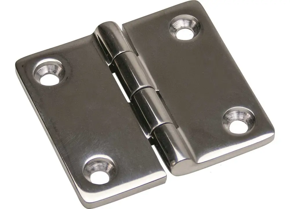 Novità Cerniera Robusta Quadra M in Acciaio Inox 50x52mm