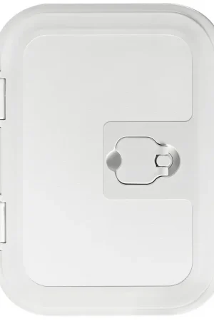 Direttamente Dal Produttore Portello d'ispezione Carenato con Viti Invisibili Bianco 280 x 380 mm